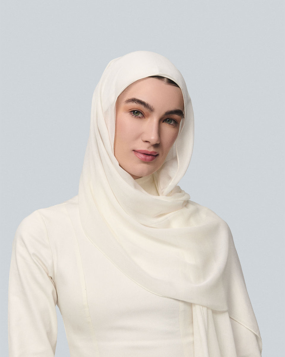 Bonita Scarf Offwhite main image 1