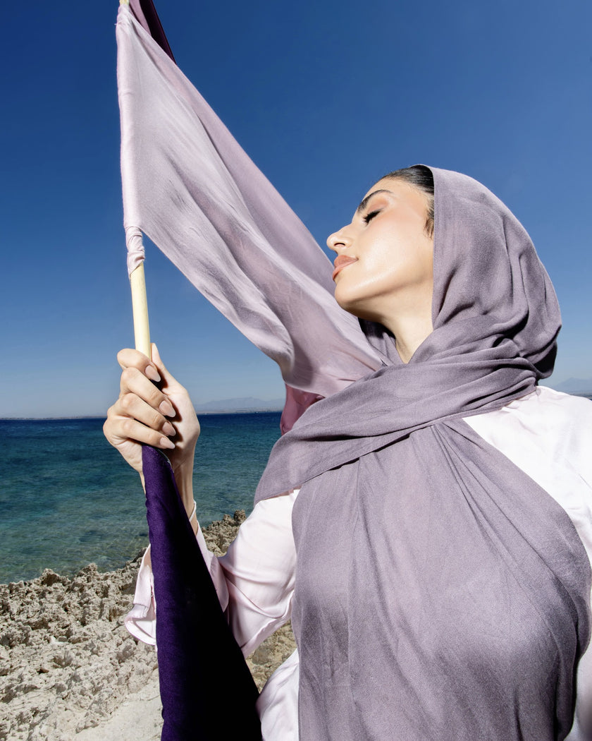 Flax linen - Dusty Mauve