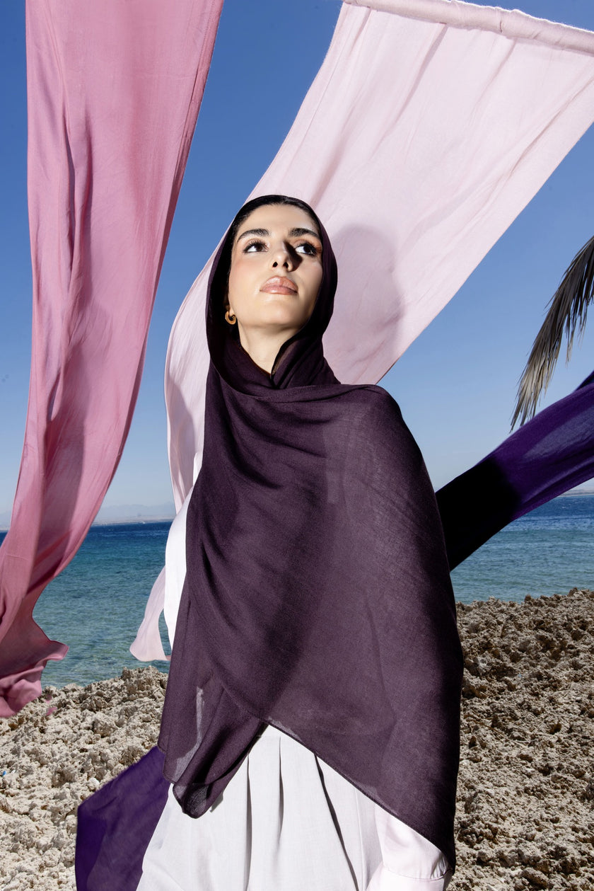 Flax Linen - DarkMauve