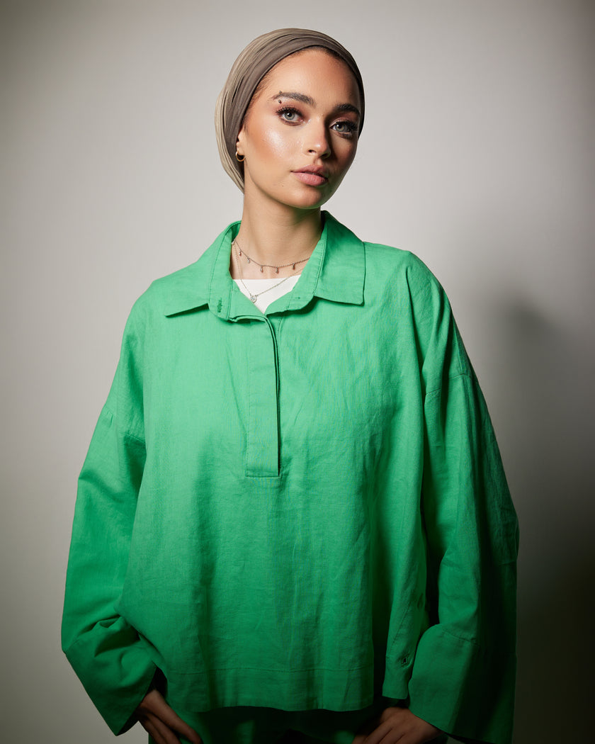 Plisse Ombre Turban
