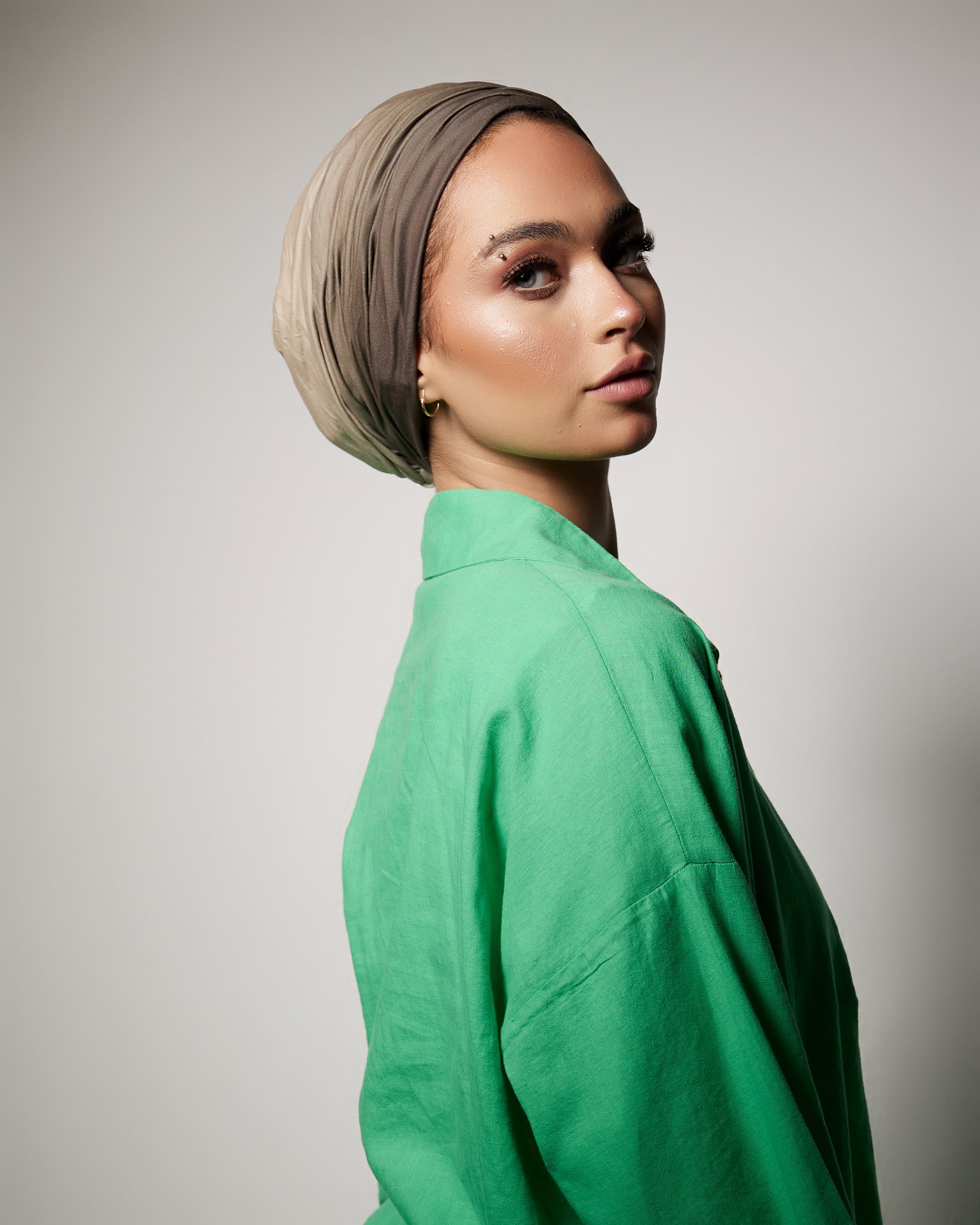 Plisse Ombre Turban