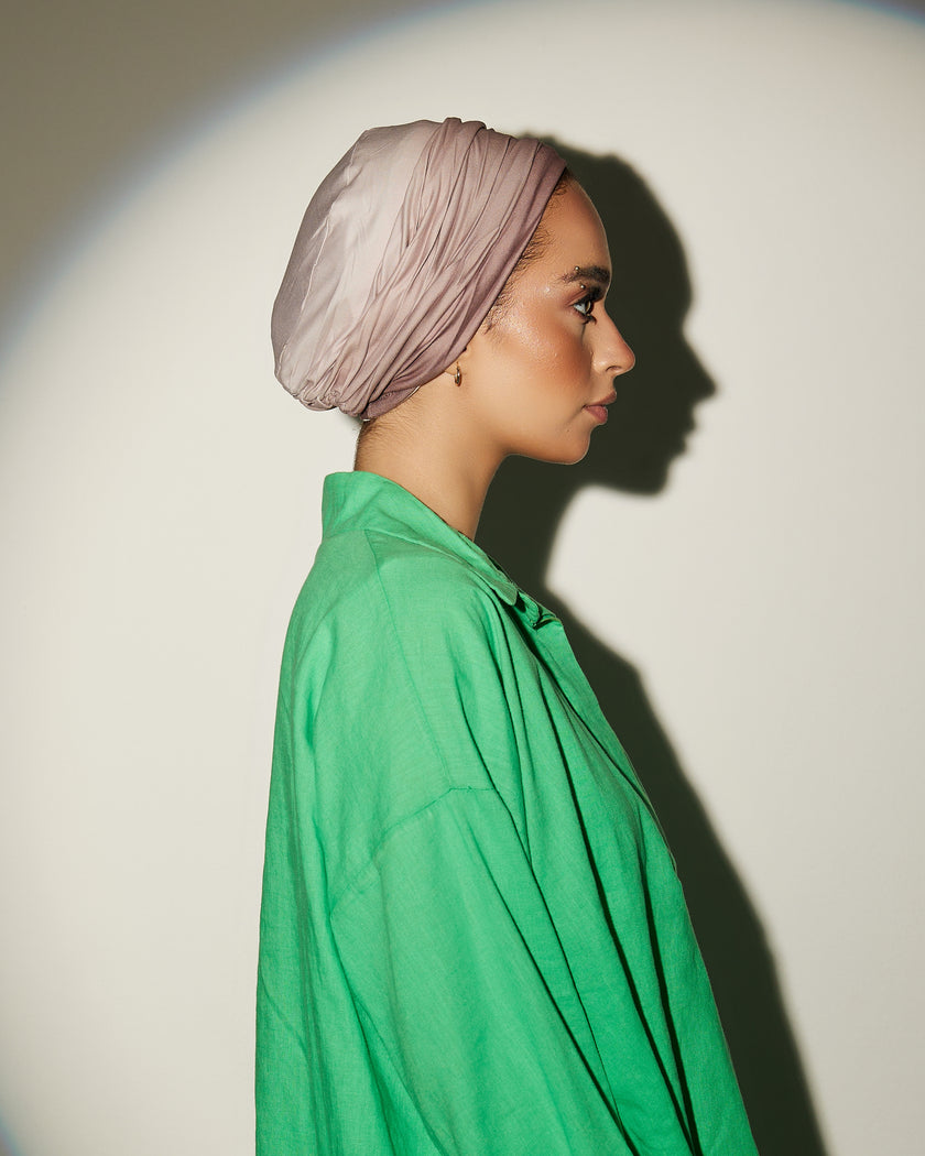 Plisse Ombre Turban