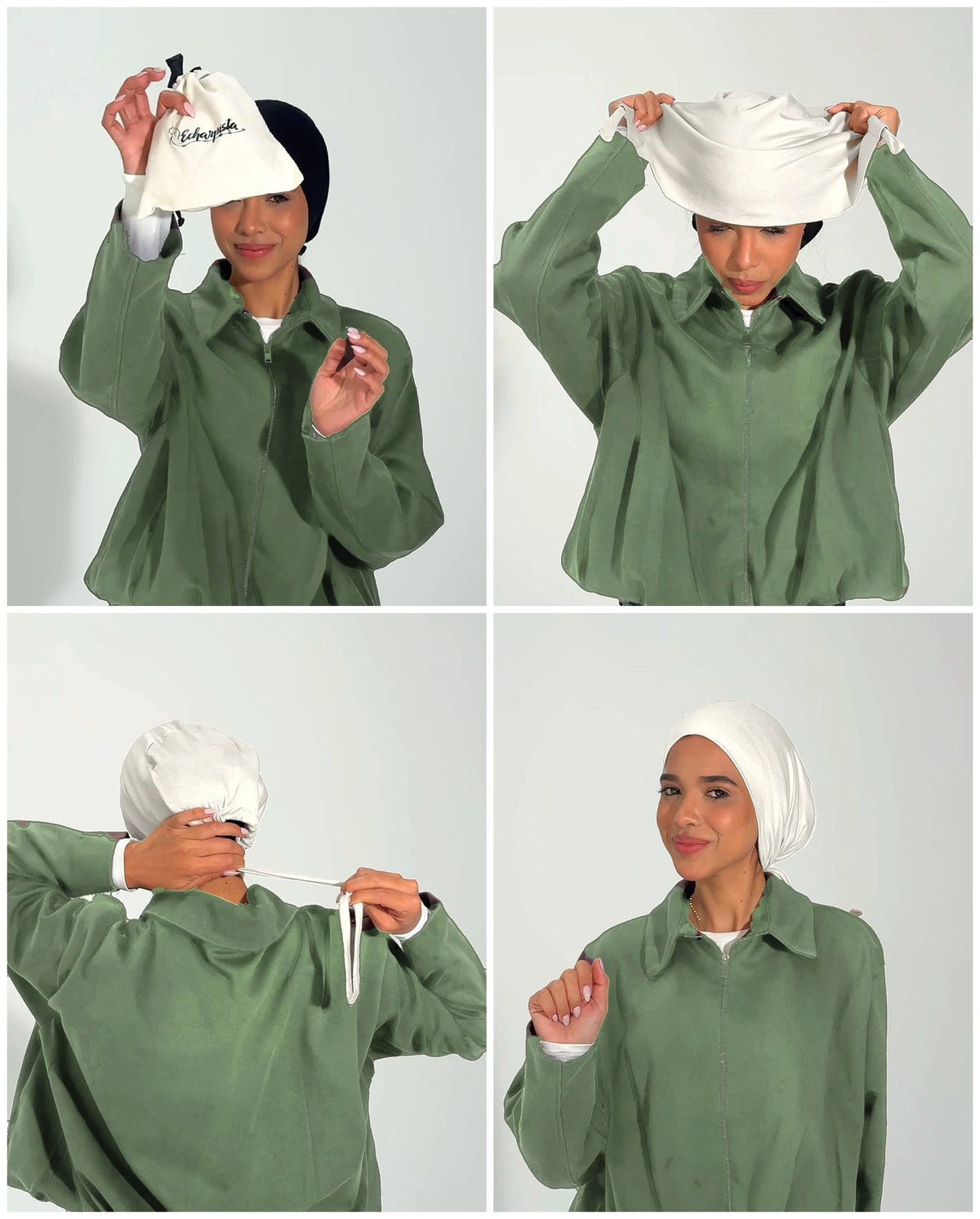 Tie Hijab Cap