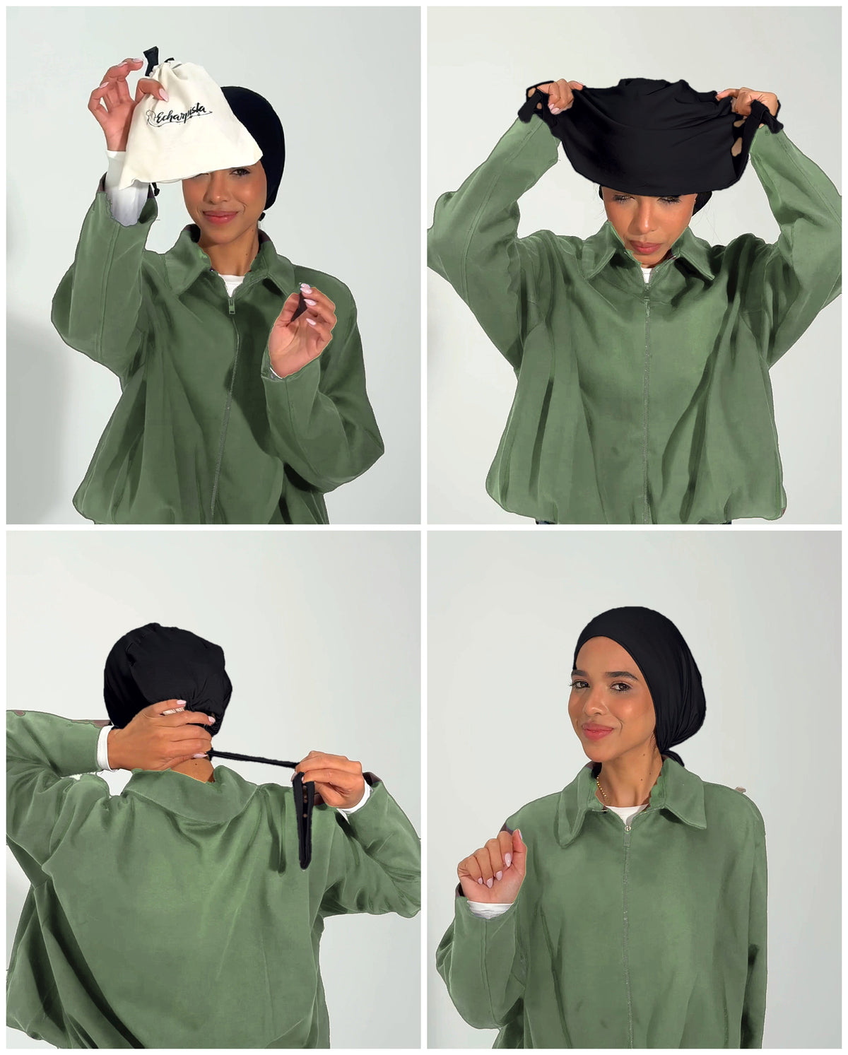 Tie Hijab Cap