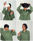 Tie Hijab Cap