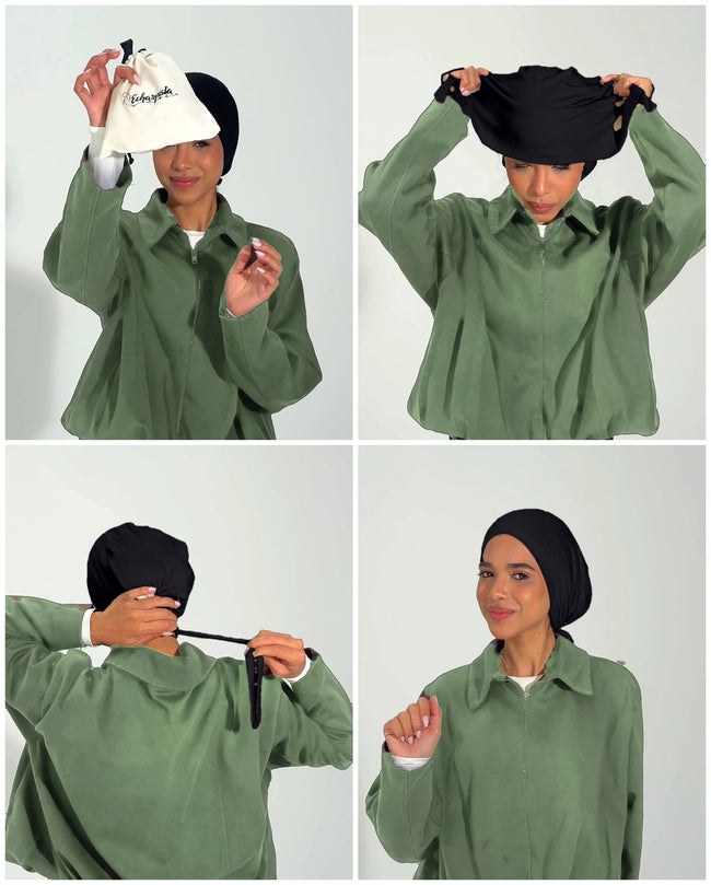 Tie Hijab Cap