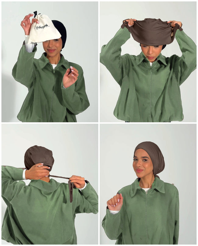 Tie Hijab Cap