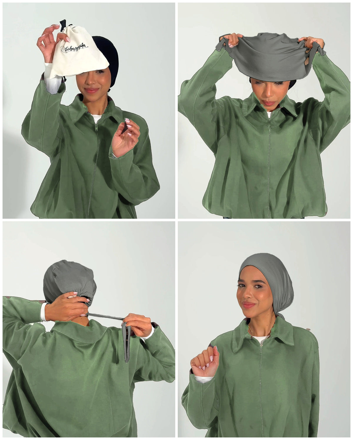 Tie Hijab Cap