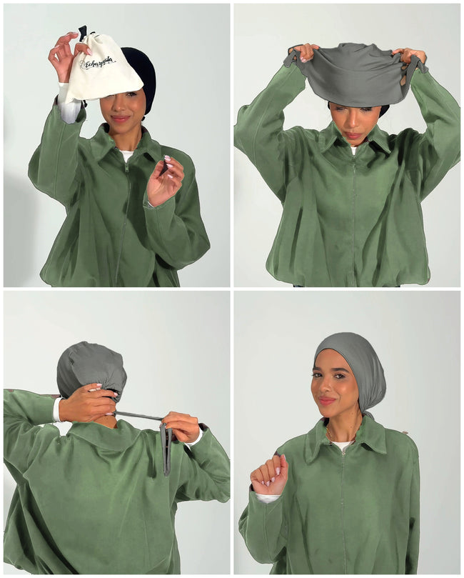 Tie Hijab Cap