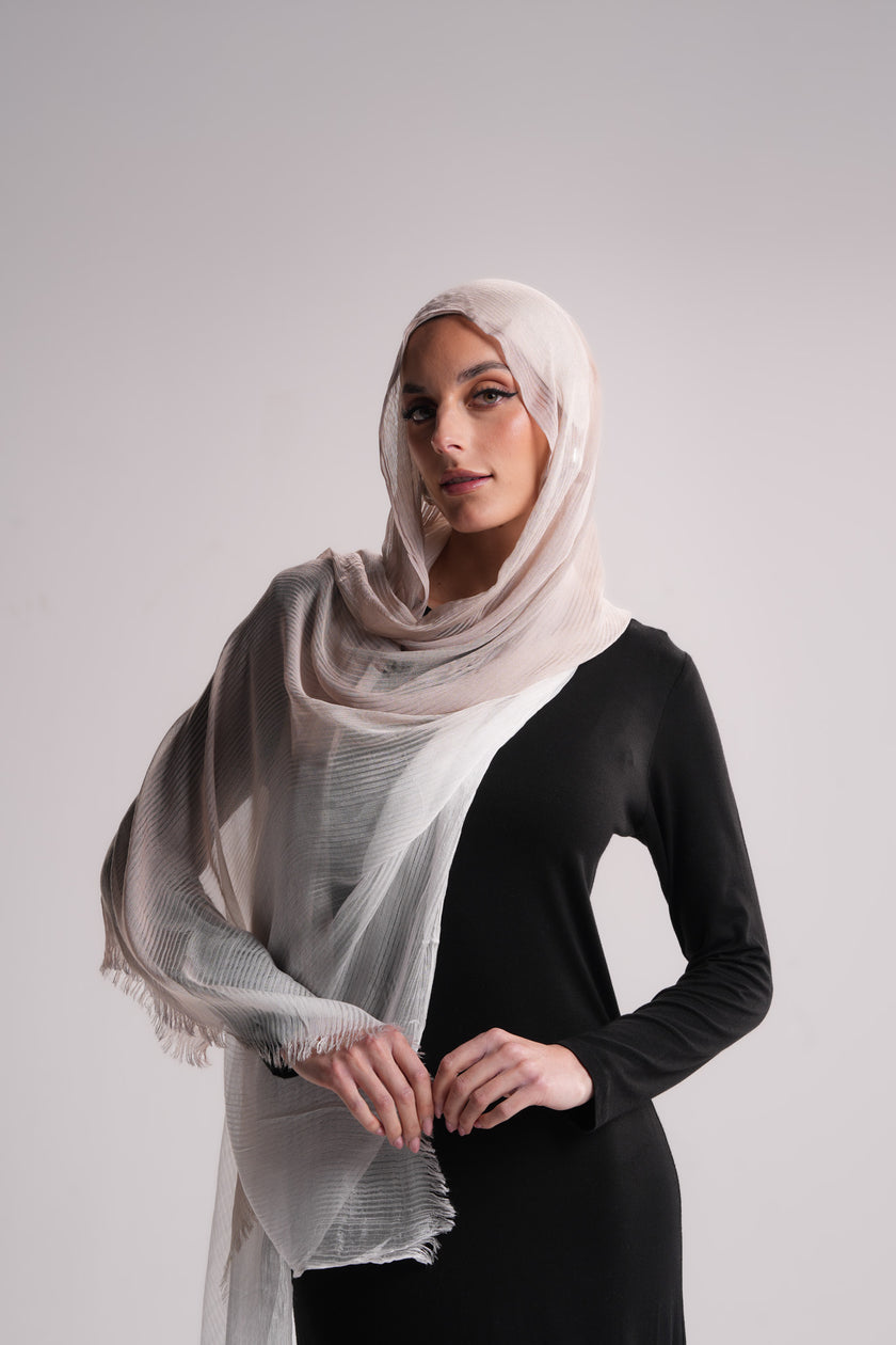 Chiffon Linen Ombre