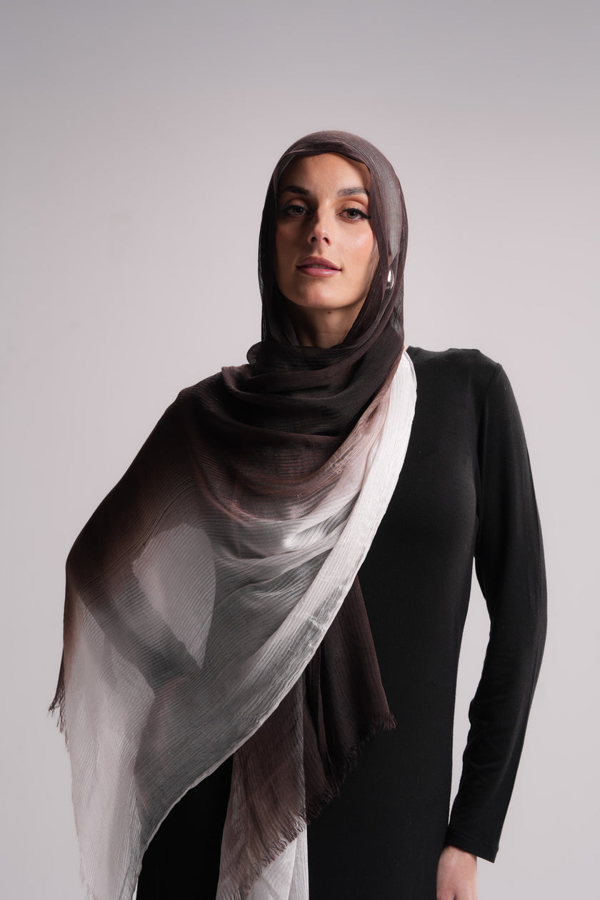 Chiffon Linen Ombre