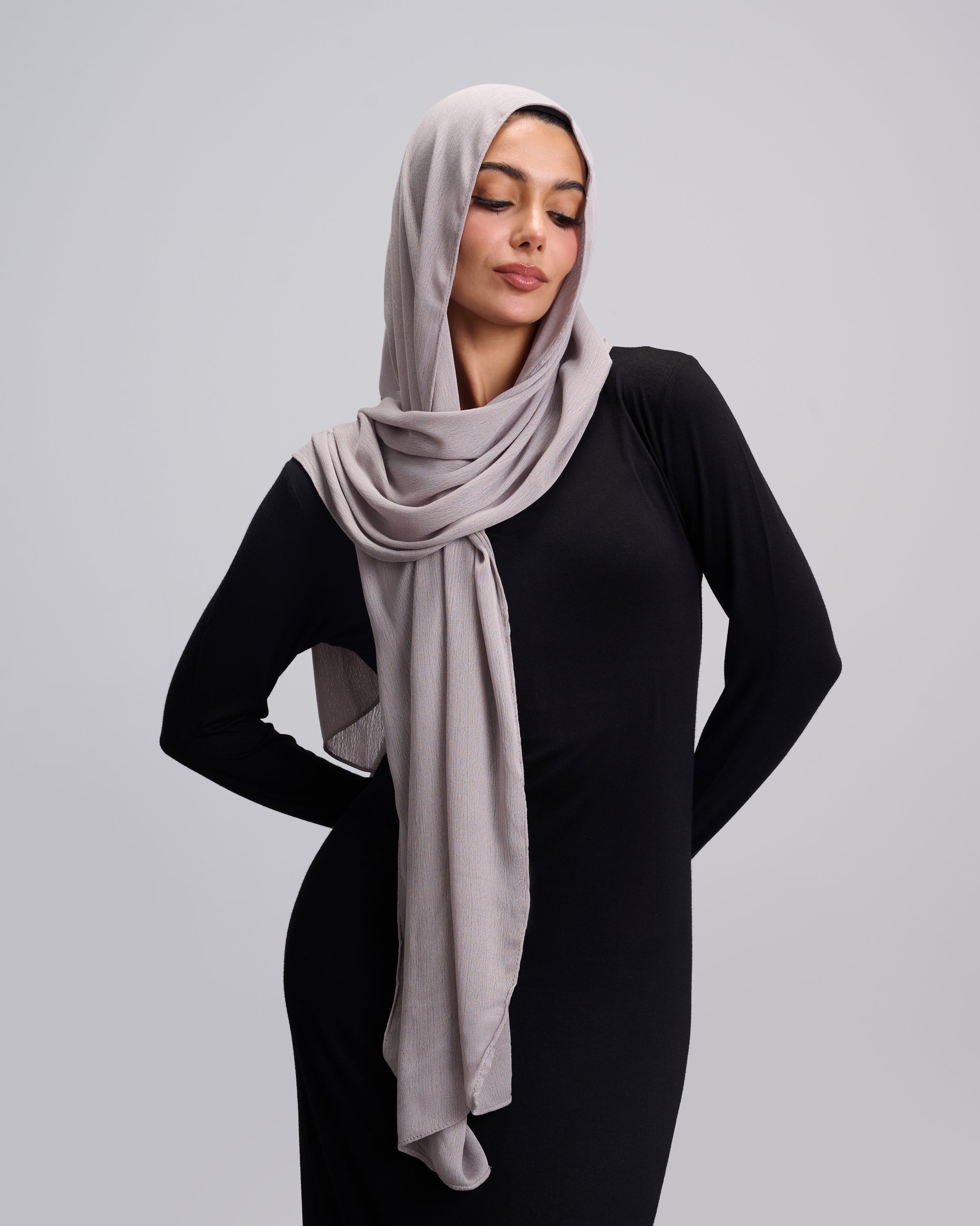 Crinkle Soft Linen Scarf