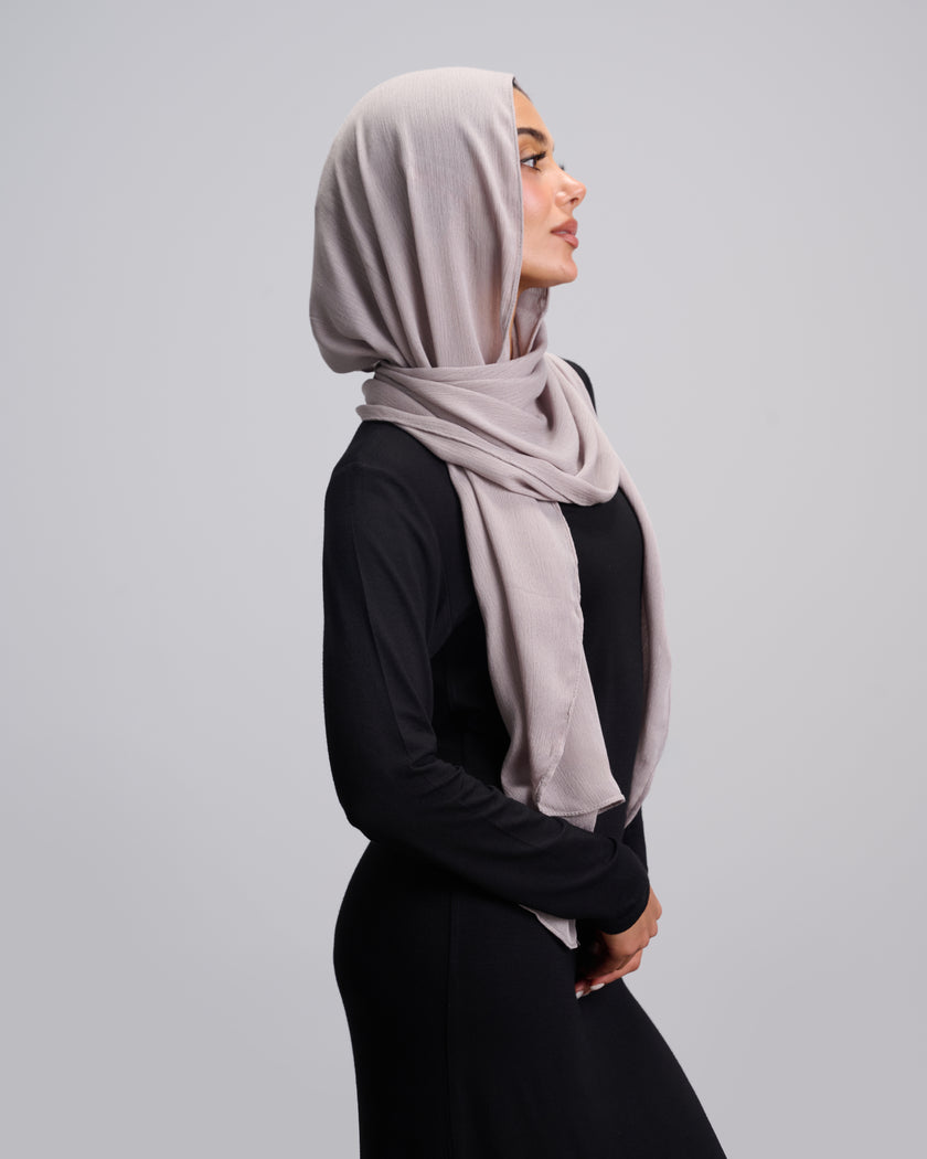 Crinkle Soft Linen Scarf