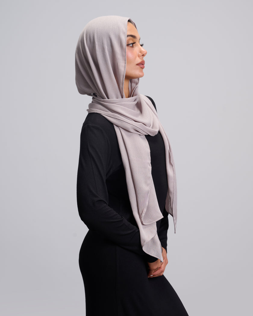Crinkle Soft Linen Scarf