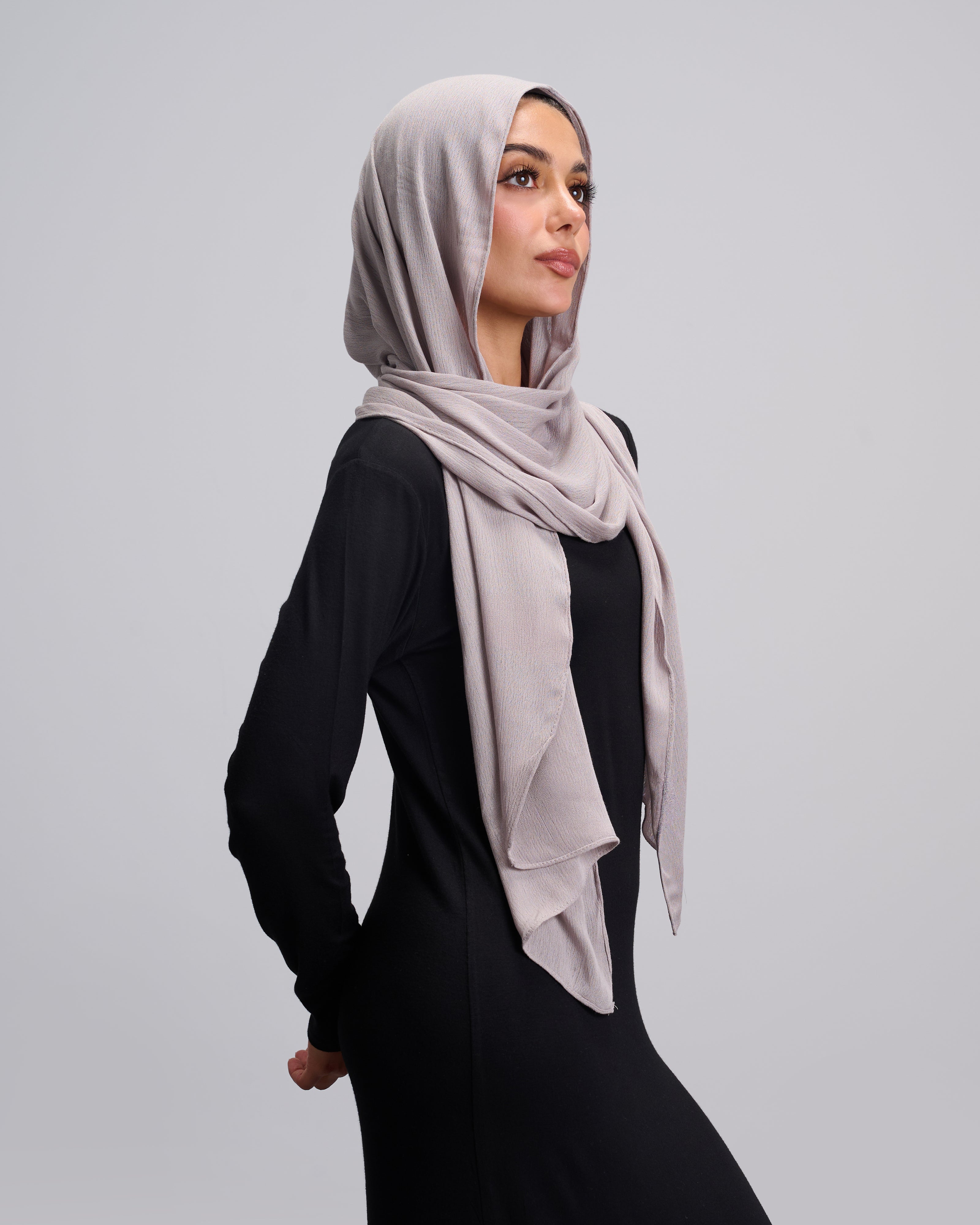 Crinkle Soft Linen Scarf