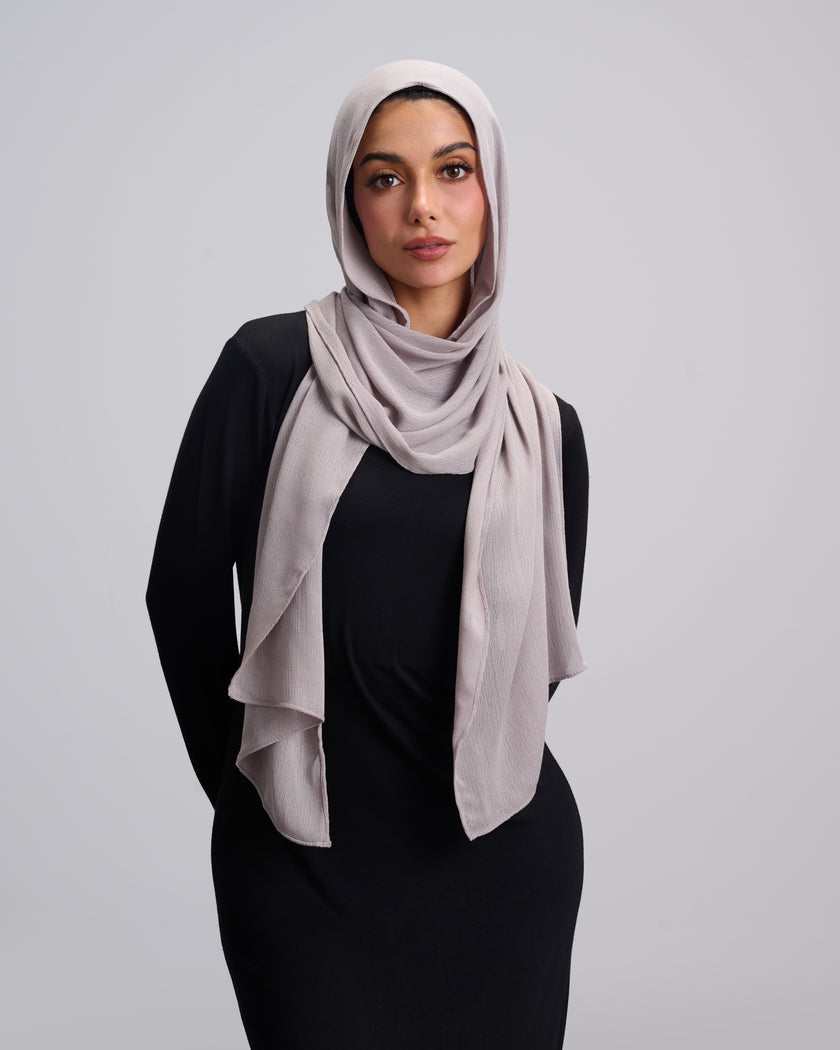 Crinkle Soft Linen Scarf