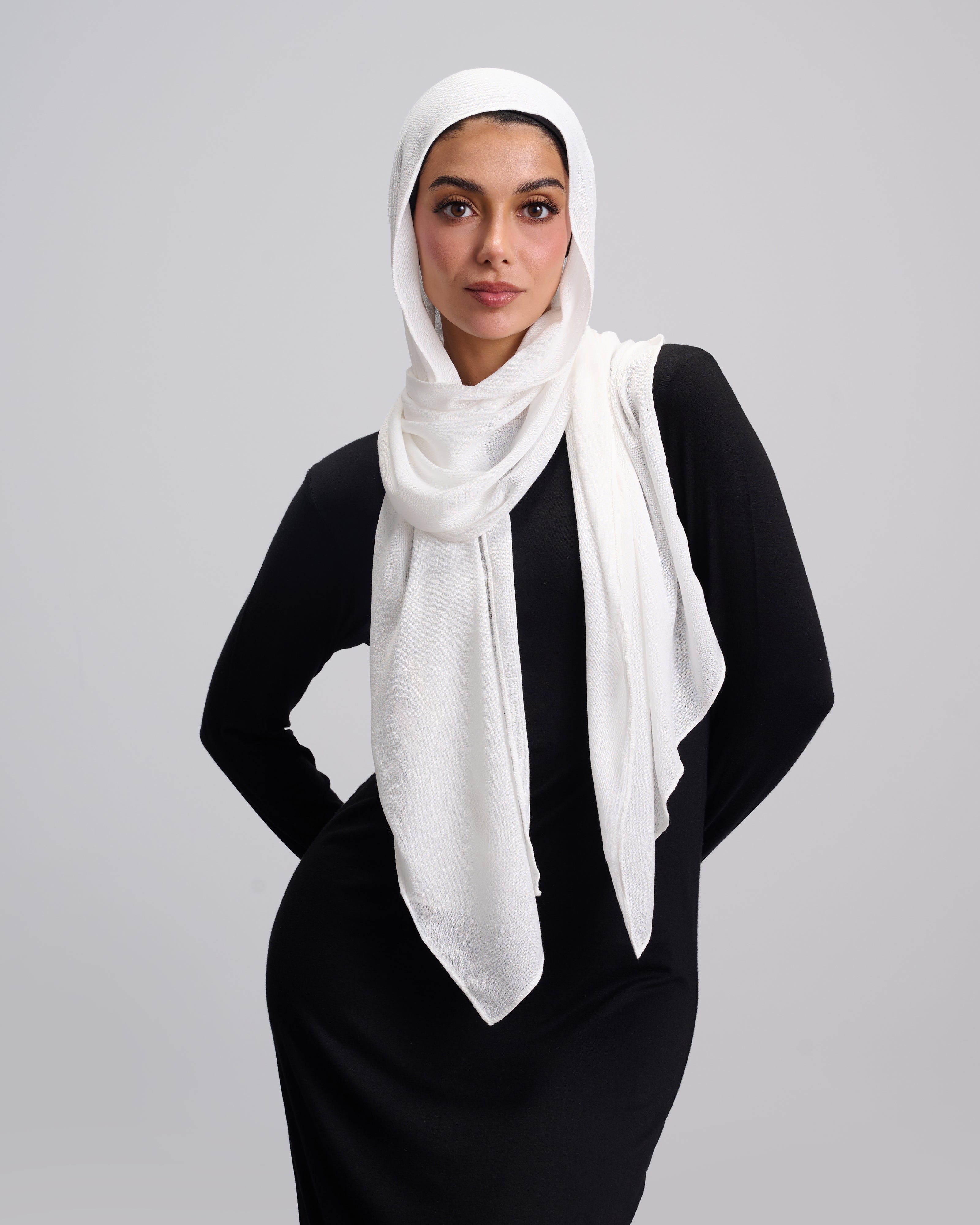 Crinkle Soft Linen Scarf
