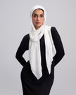 Crinkle Soft Linen Scarf