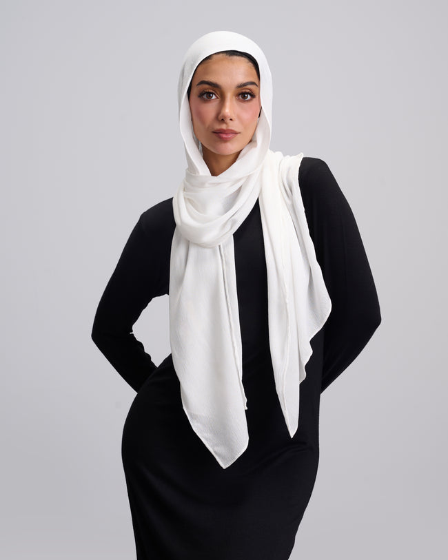 Crinkle Soft Linen Scarf