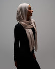 Crinkle Soft Linen Scarf