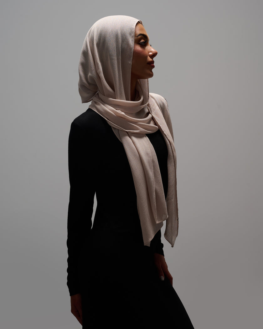 Crinkle Soft Linen Scarf