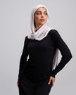 Light-Knitted Scarf