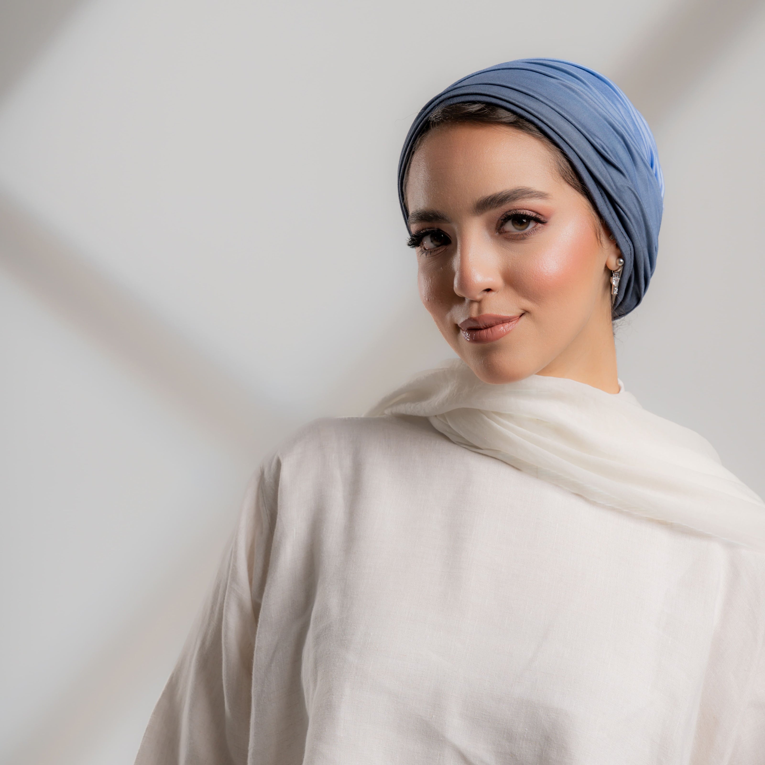 Plisse Ombre Turban