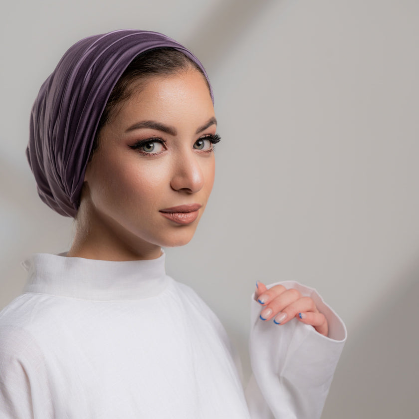 Plisse Ombre Turban