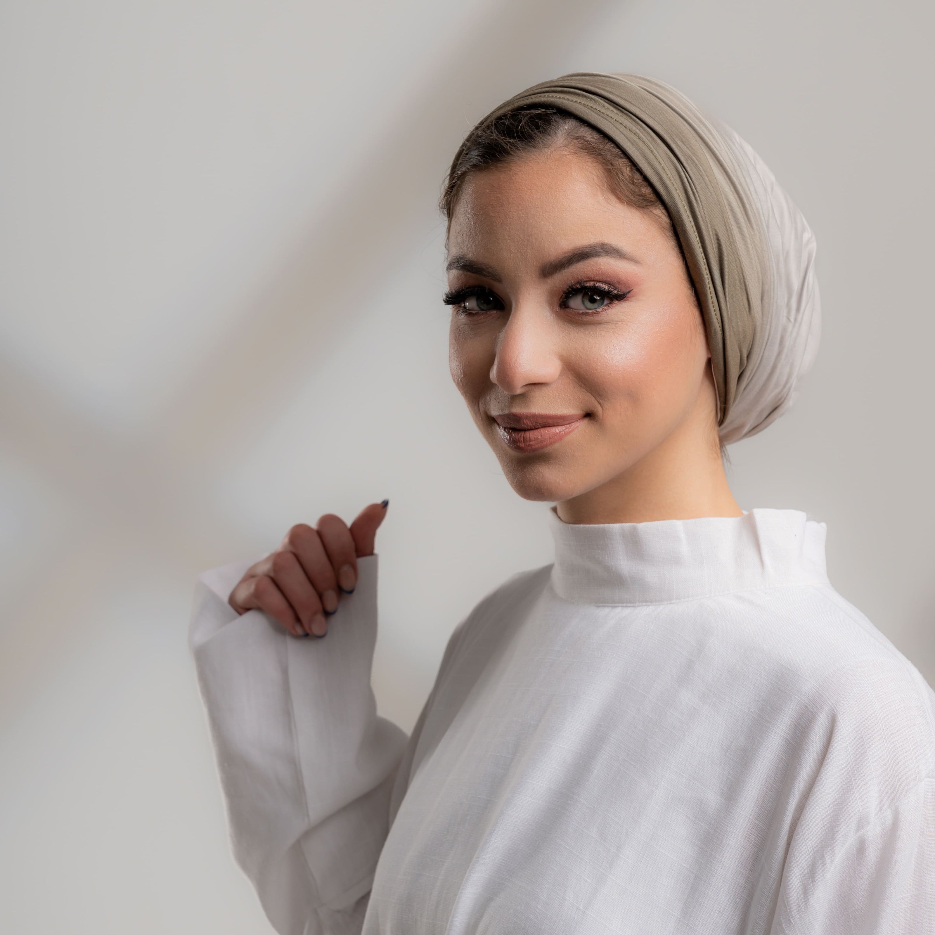 Plisse Ombre Turban