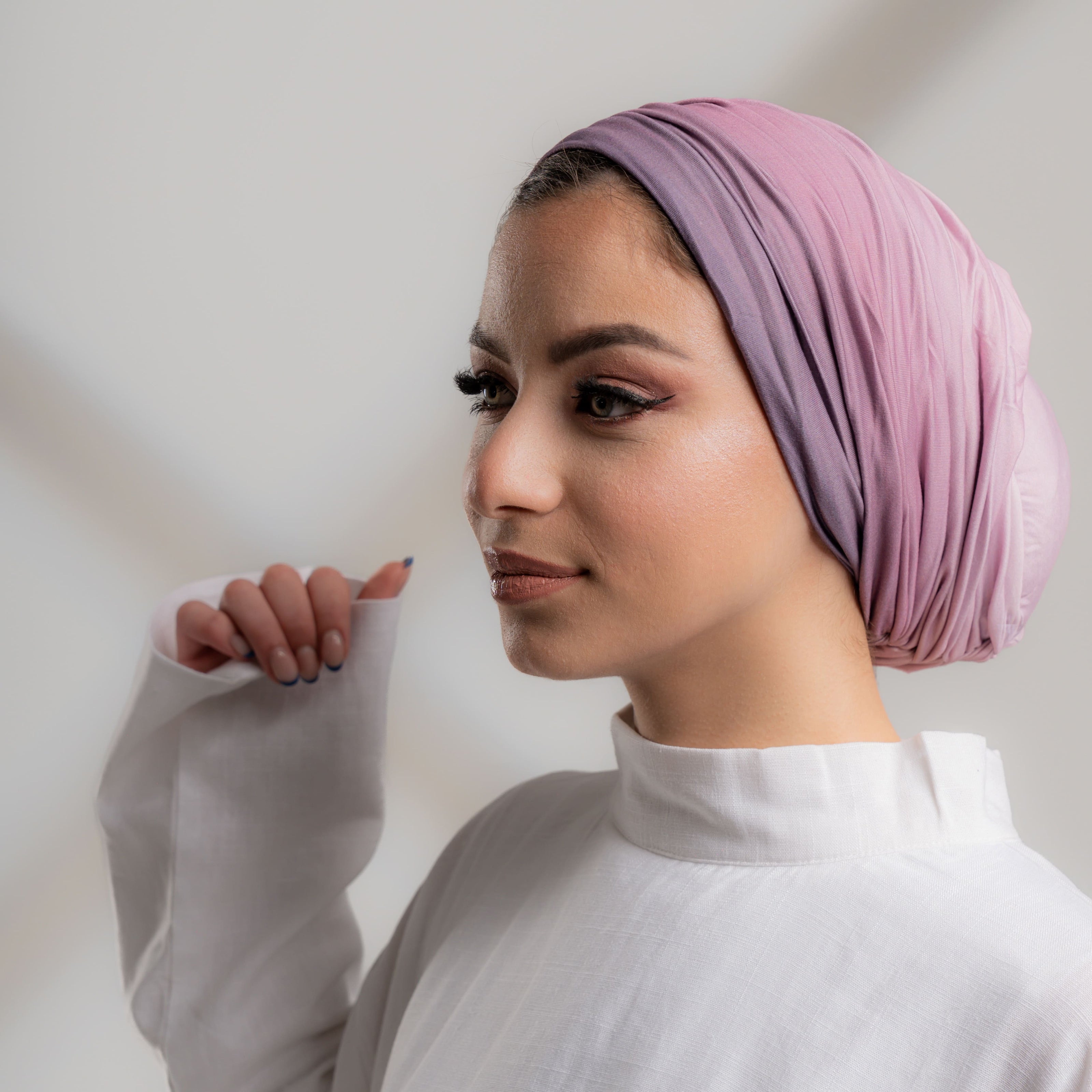 Plisse Ombre Turban