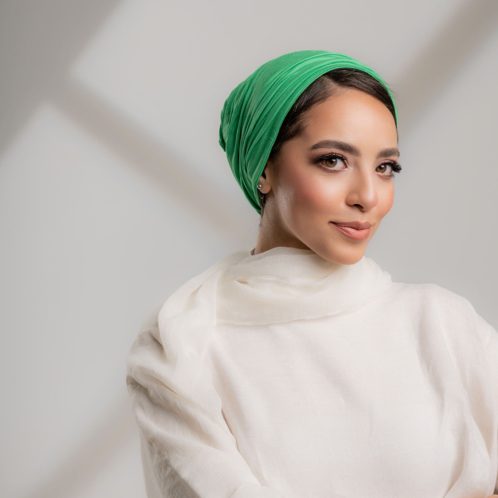 Plisse Plain Turbans