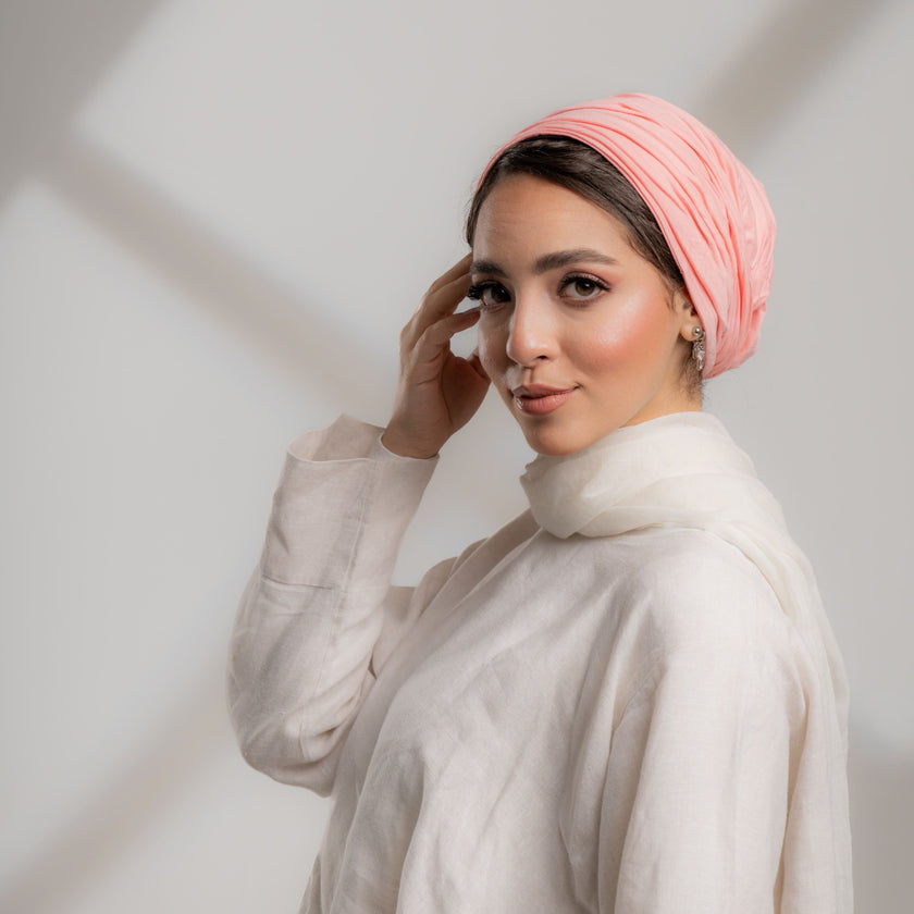 Plisse Plain Turbans
