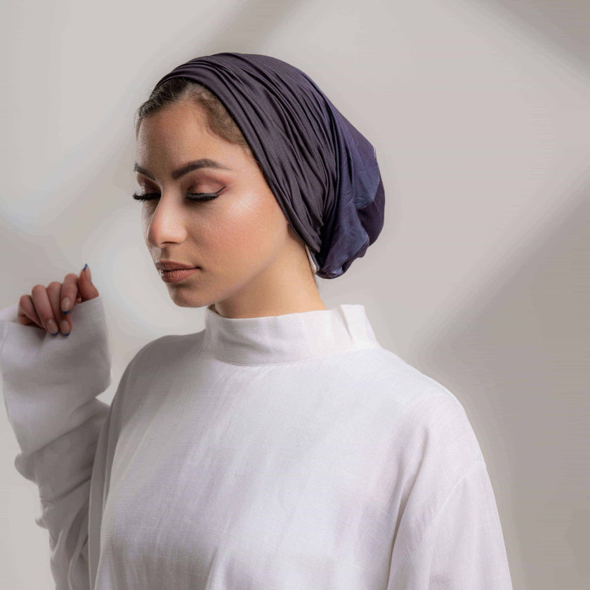 Plisse Ombre Turban