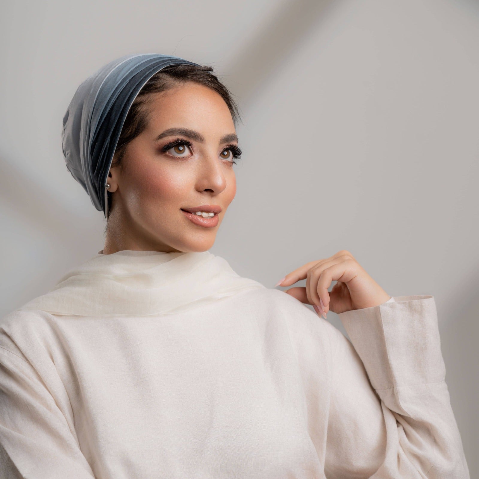 Plisse Ombre Turban
