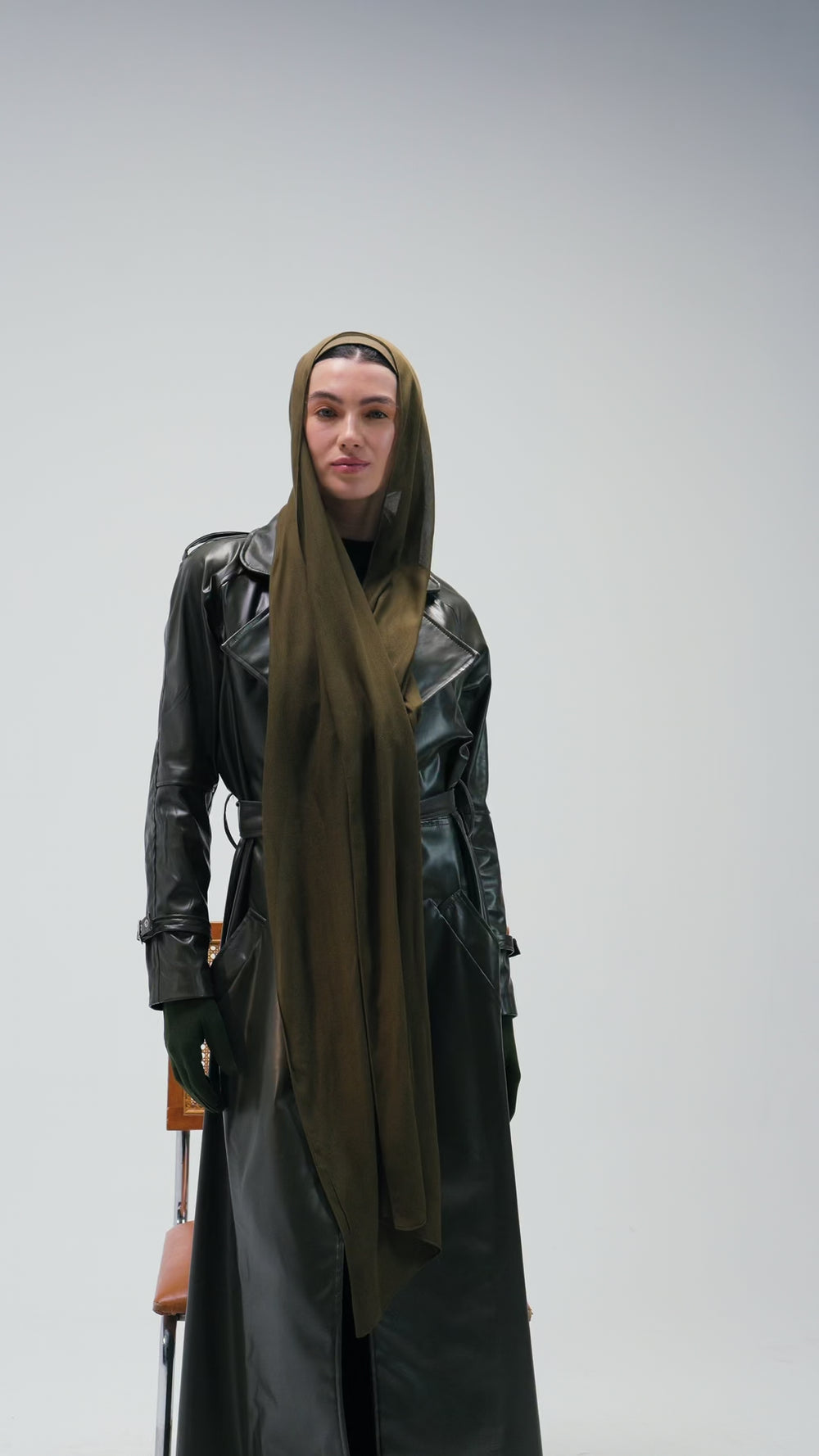 Olive Bamboo Scarf