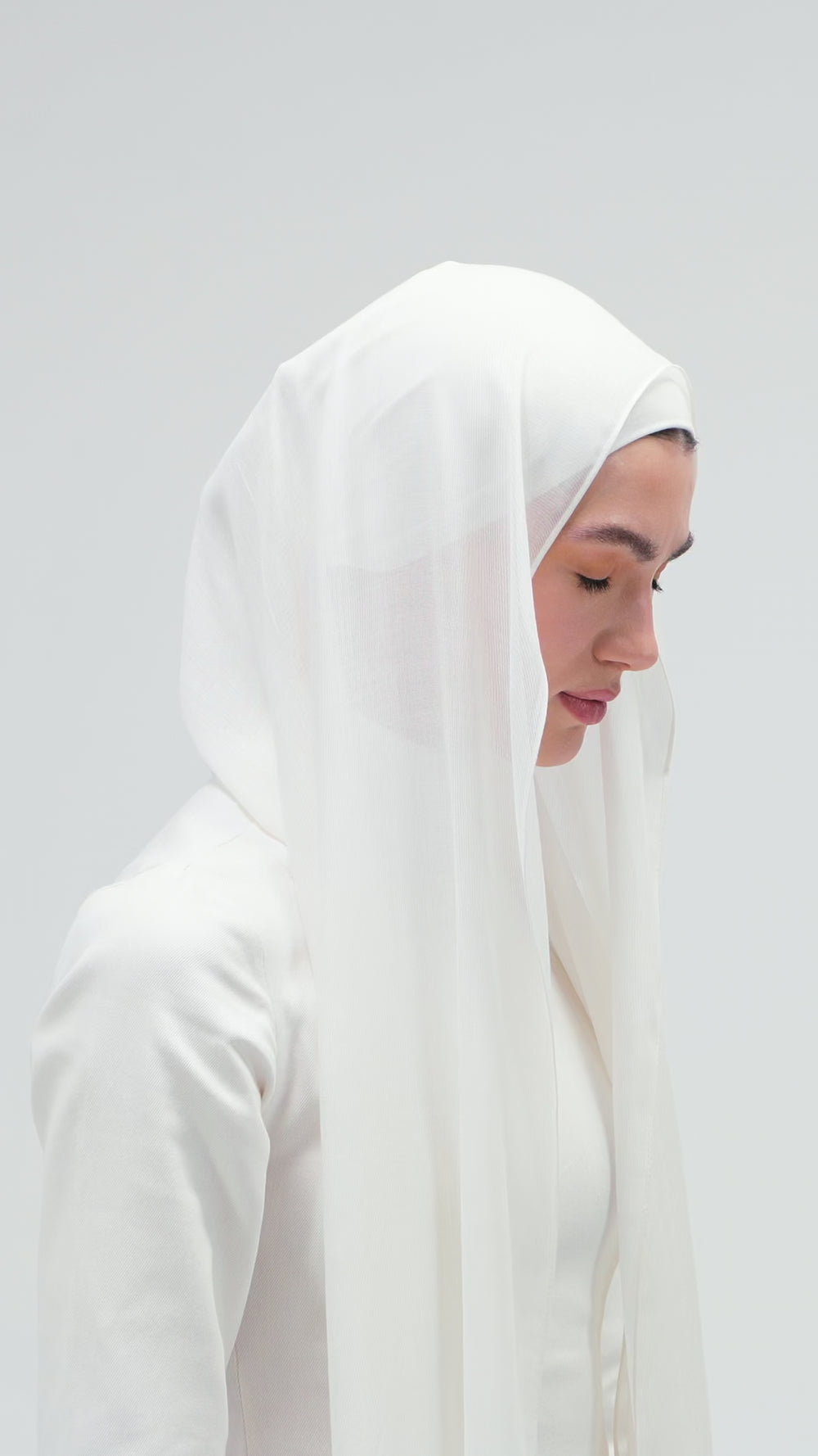 Offwhite Bamboo Scarf