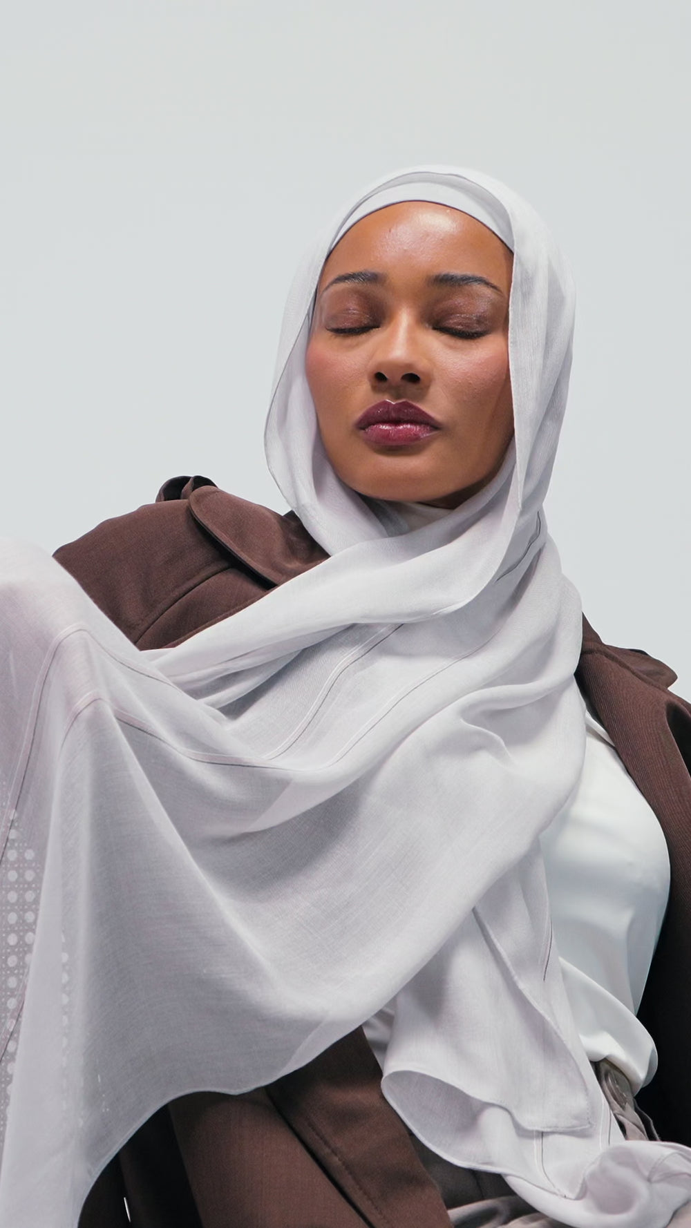 ThreadGrey Bamboo Scarf