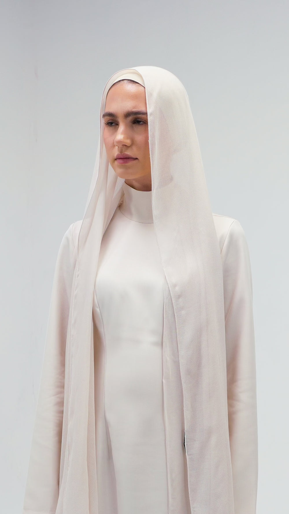 LightBeige Bamboo scarf