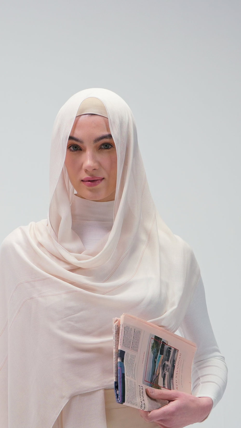 ThreadBeige Bamboo scarf