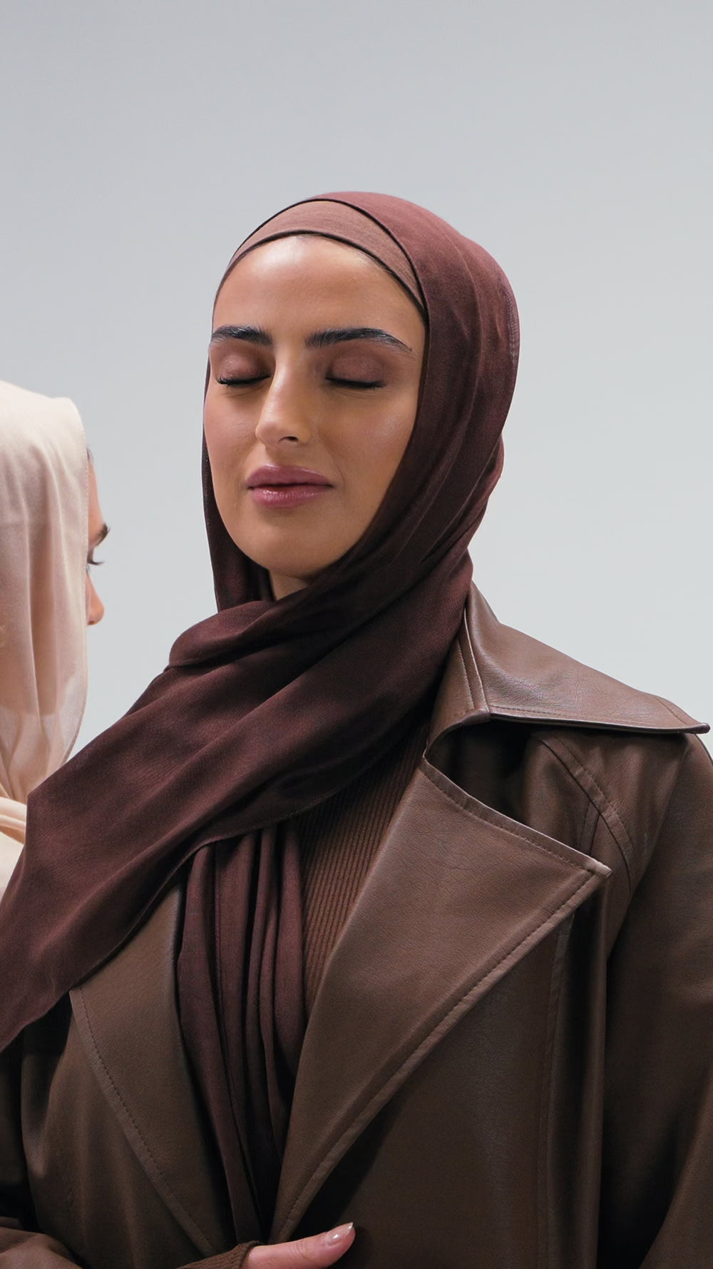 Brown Bamboo Scarf