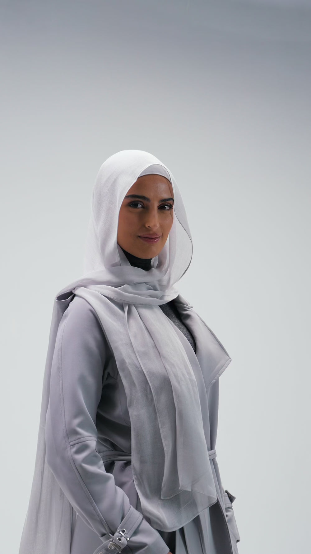 LightGrey Bamboo Scarf