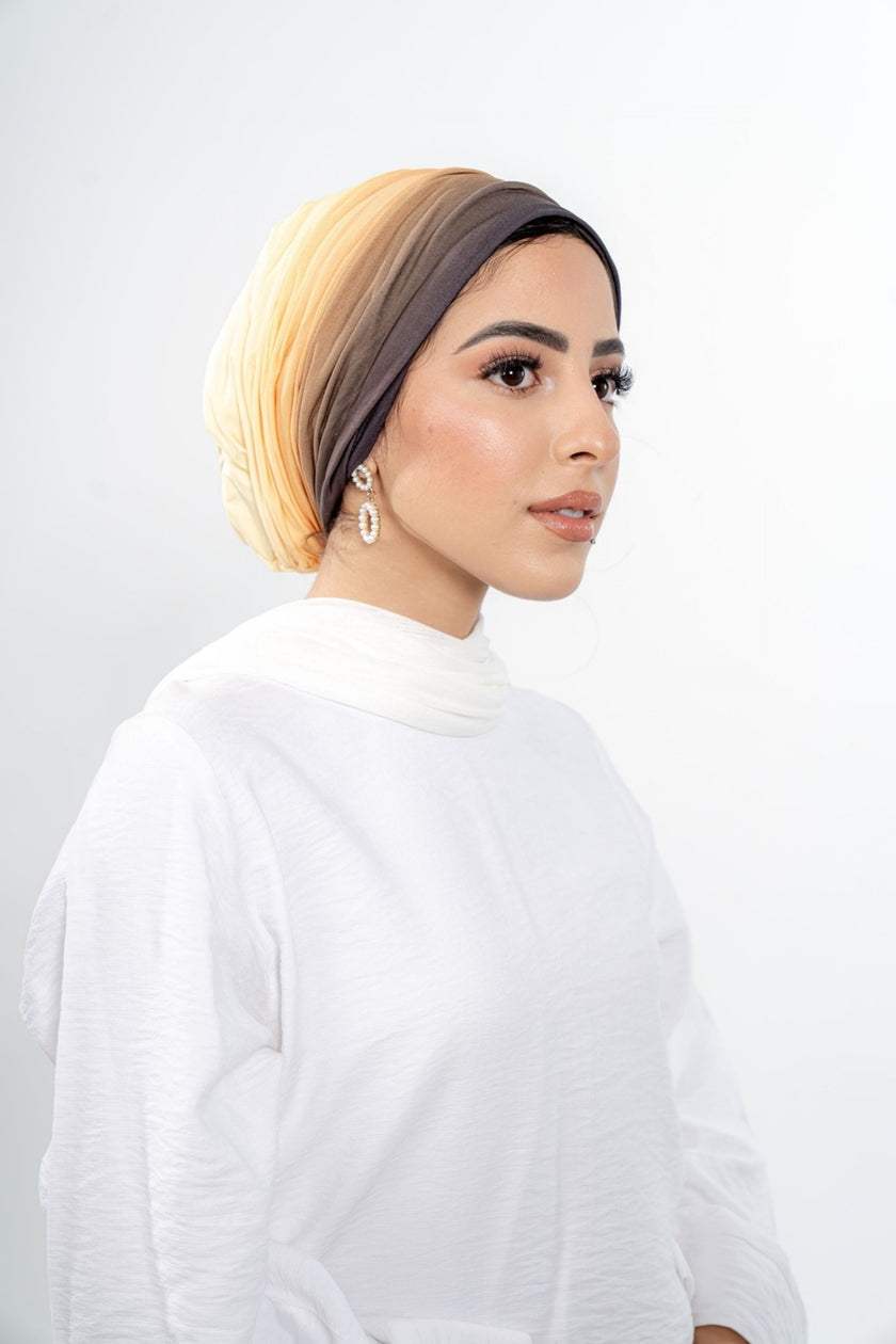 Plisse Ombre Turban