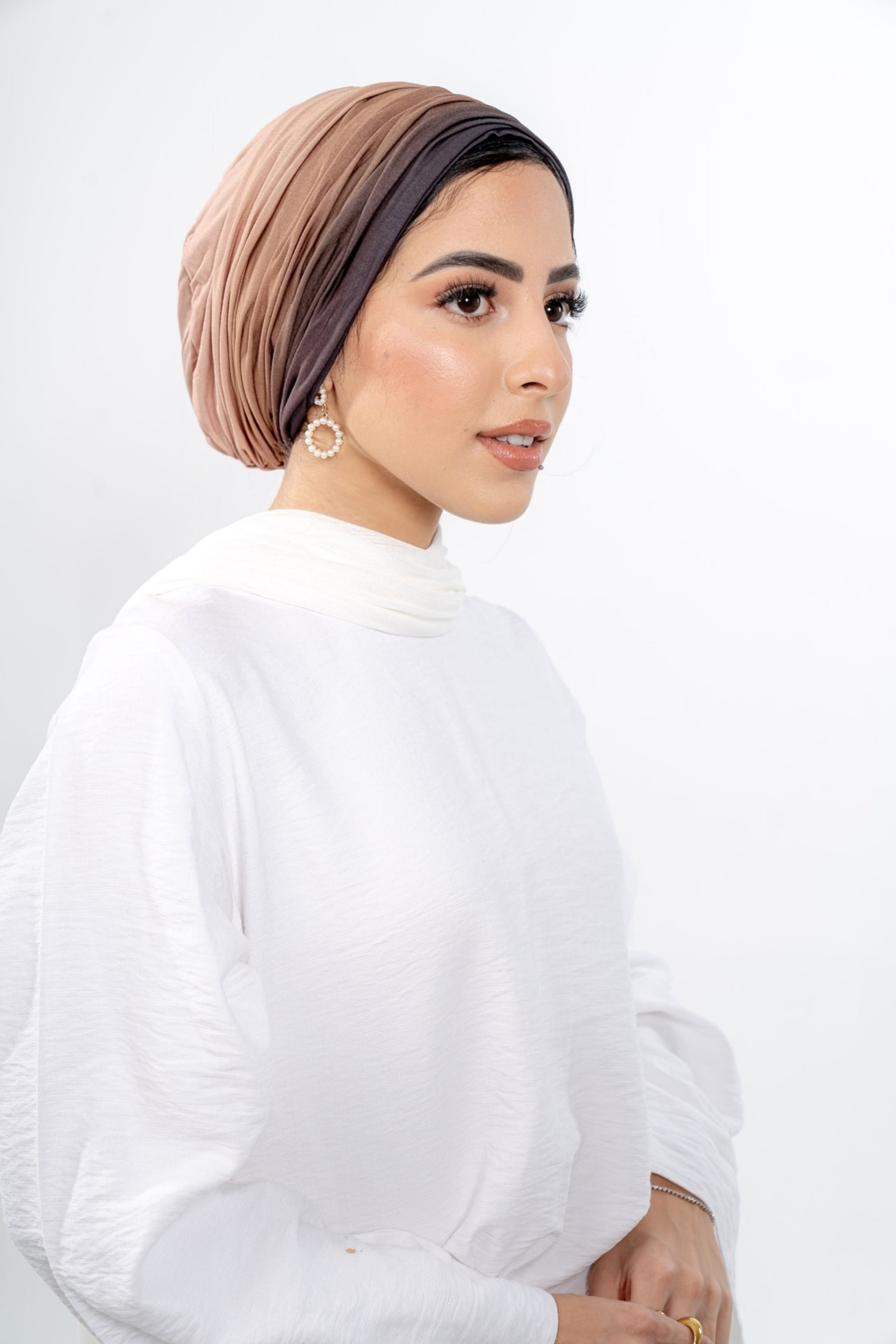 Plisse Ombre Turban