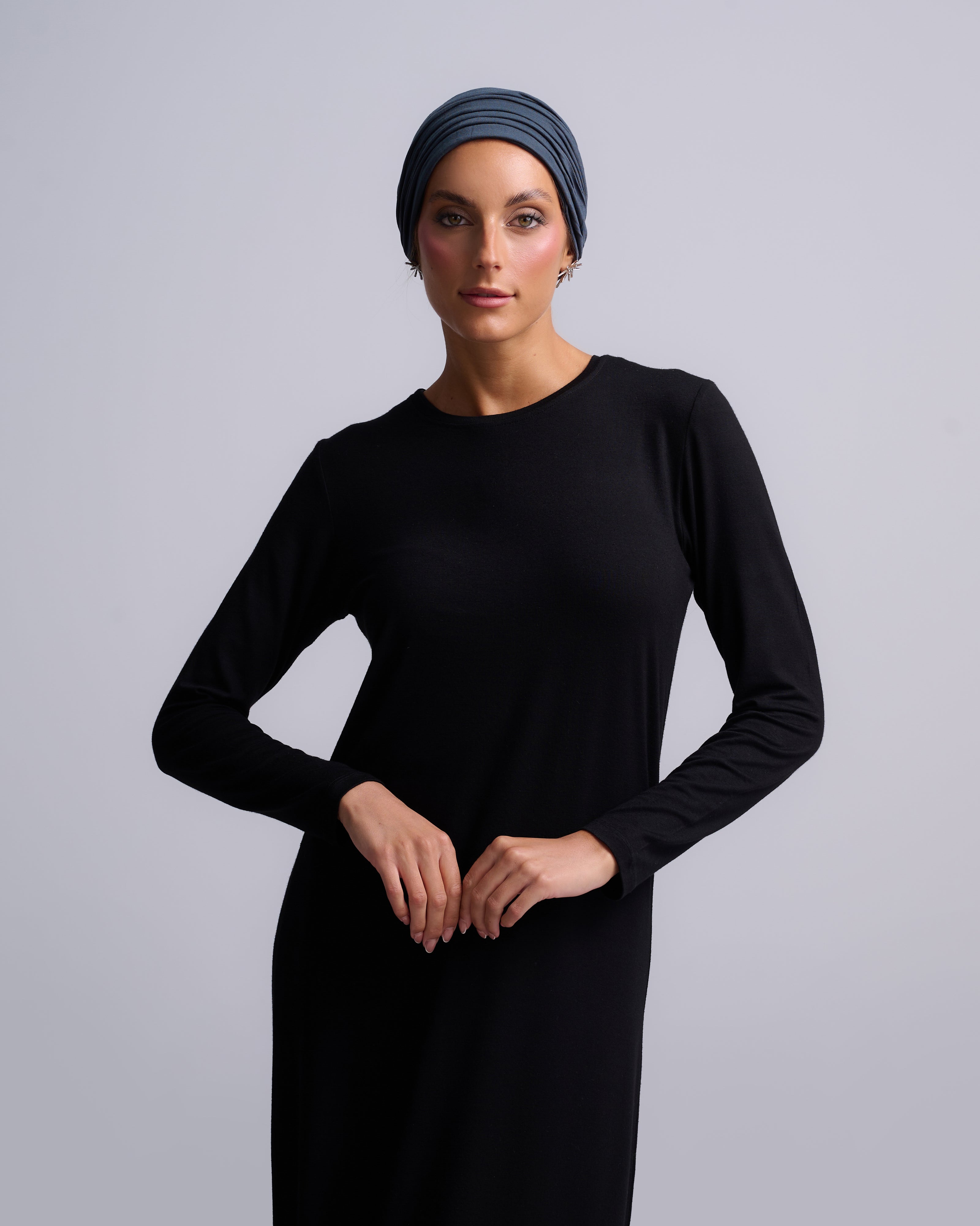Plisse Plain Turbans