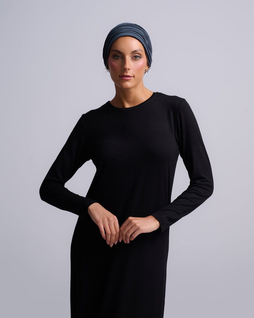 Plisse Plain Turbans