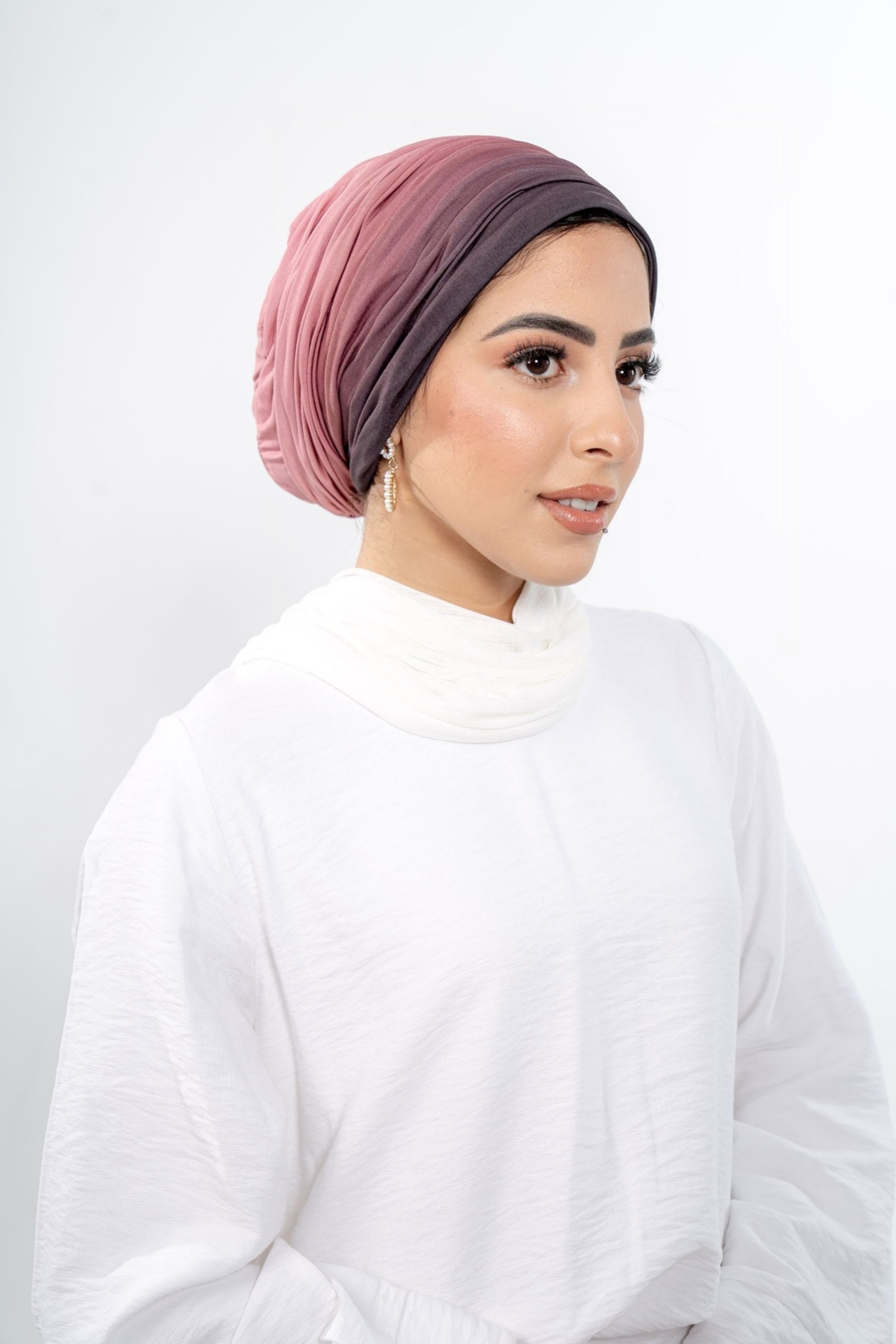 Plisse Ombre Turban
