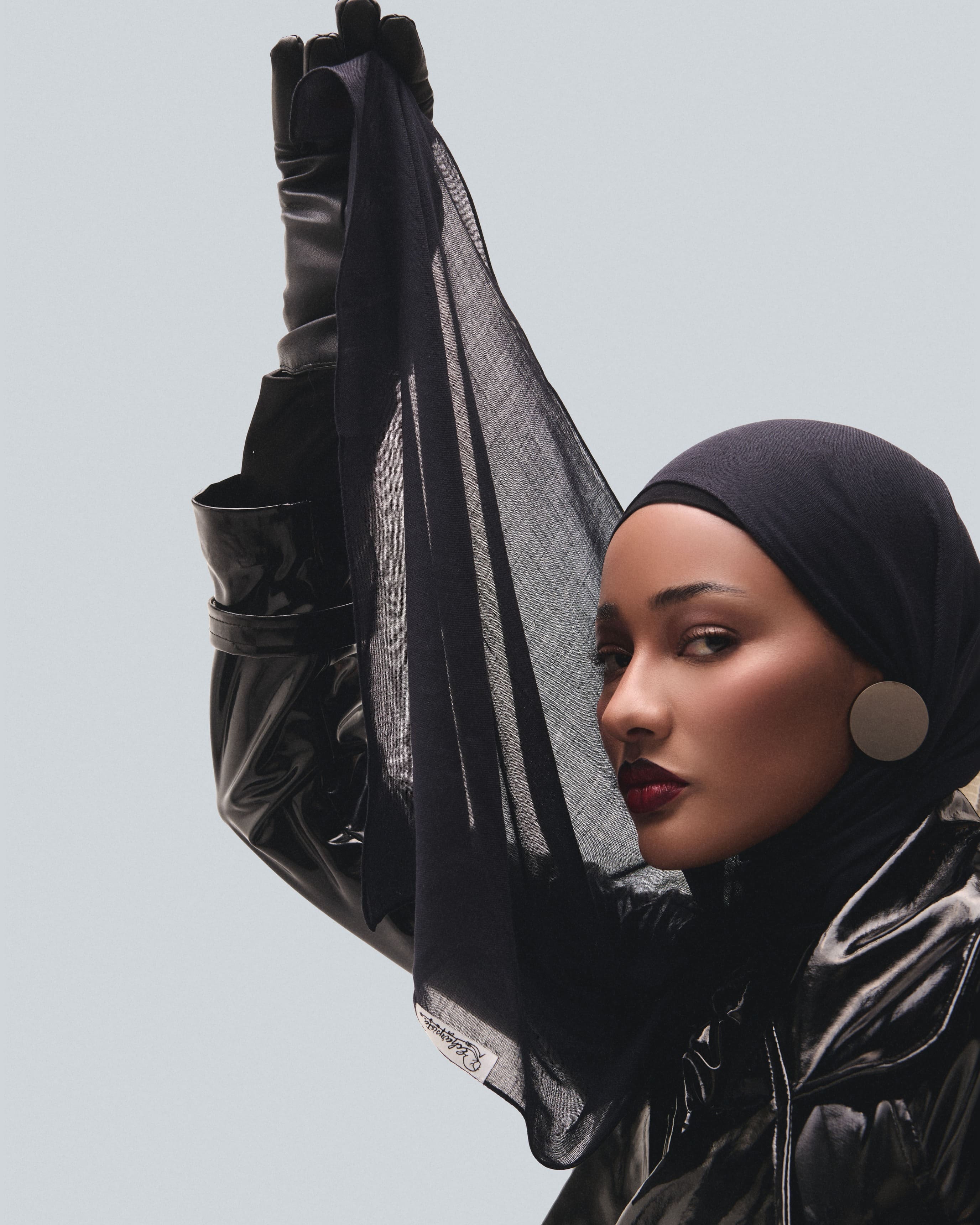 Black Bamboo Scarf