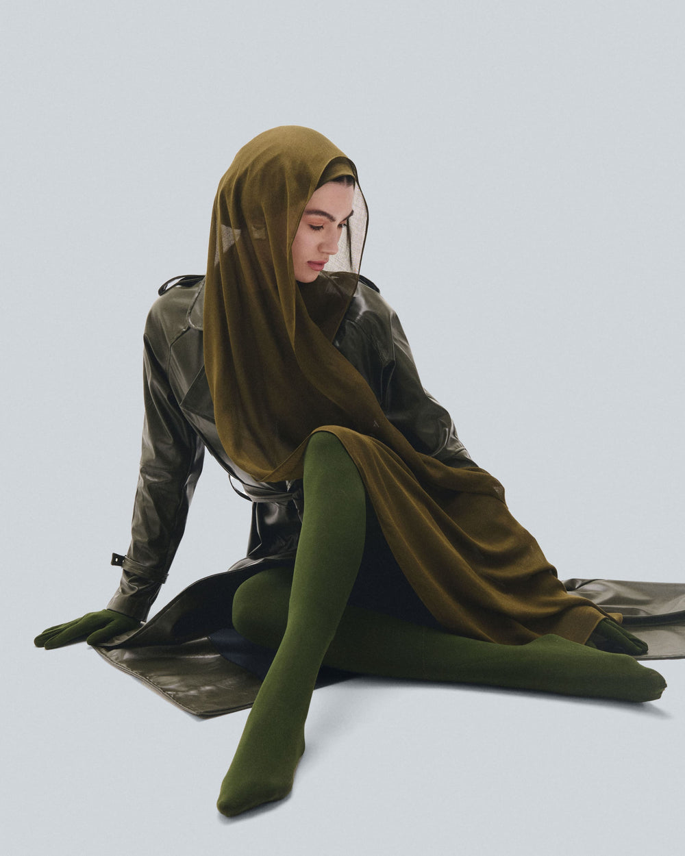 Olive Bamboo Scarf