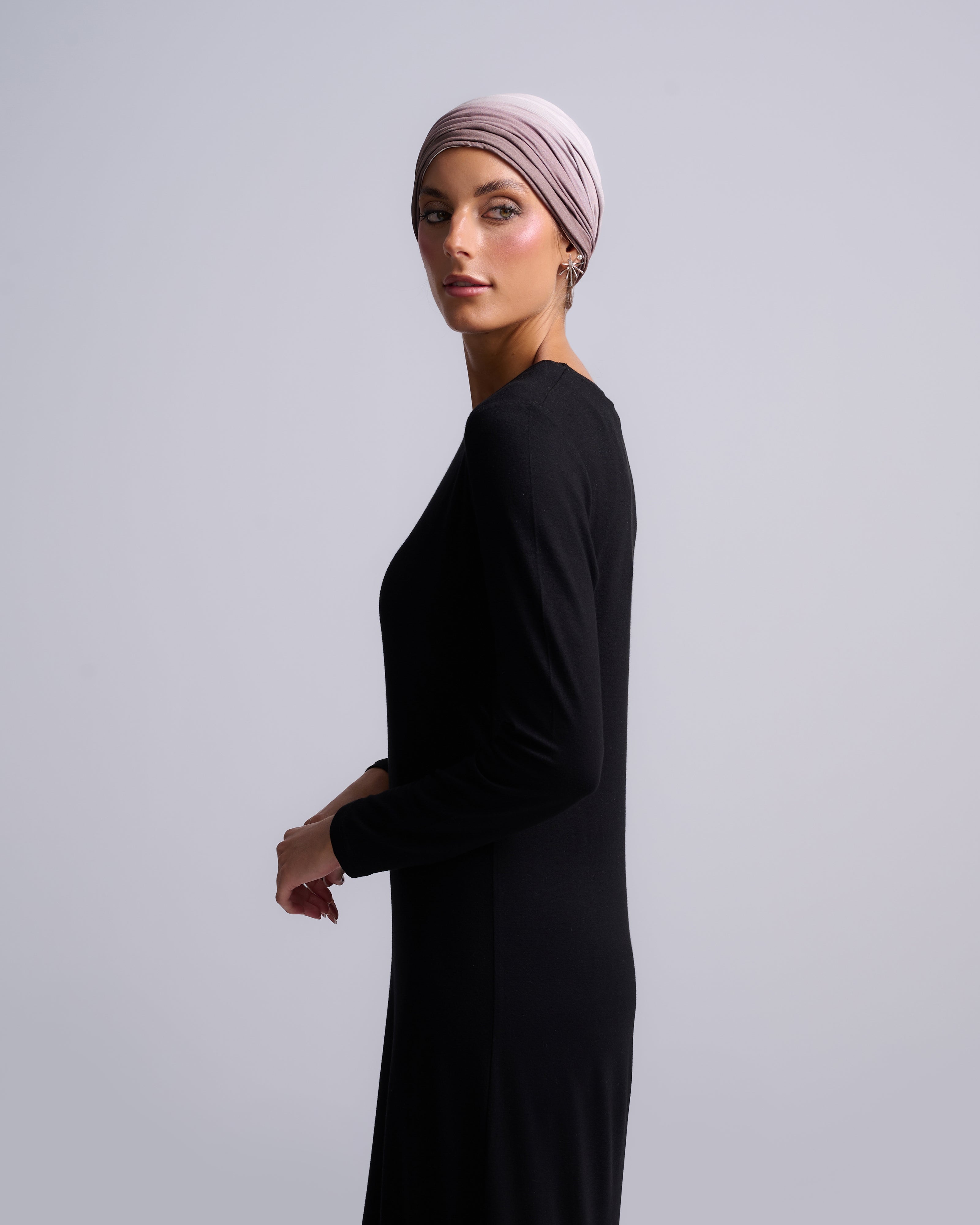 Plisse Ombre Turban