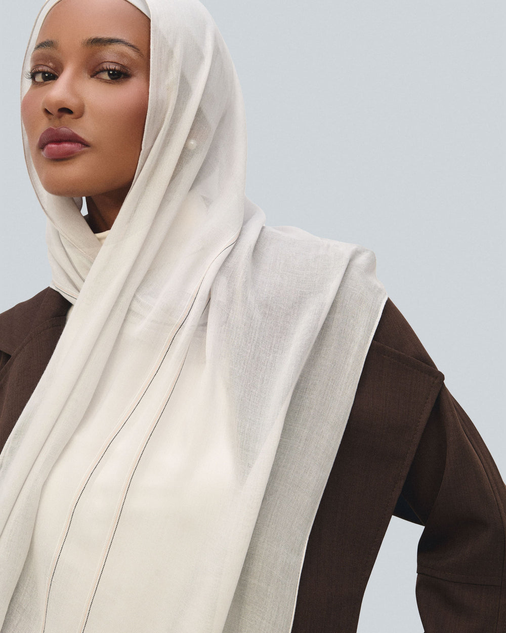 ThreadGrey Bamboo Scarf